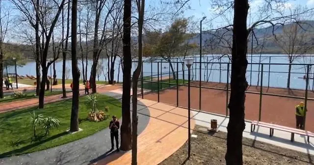 Apartment Tirana Sunset Retreat Stylish Loft By The Lake Park