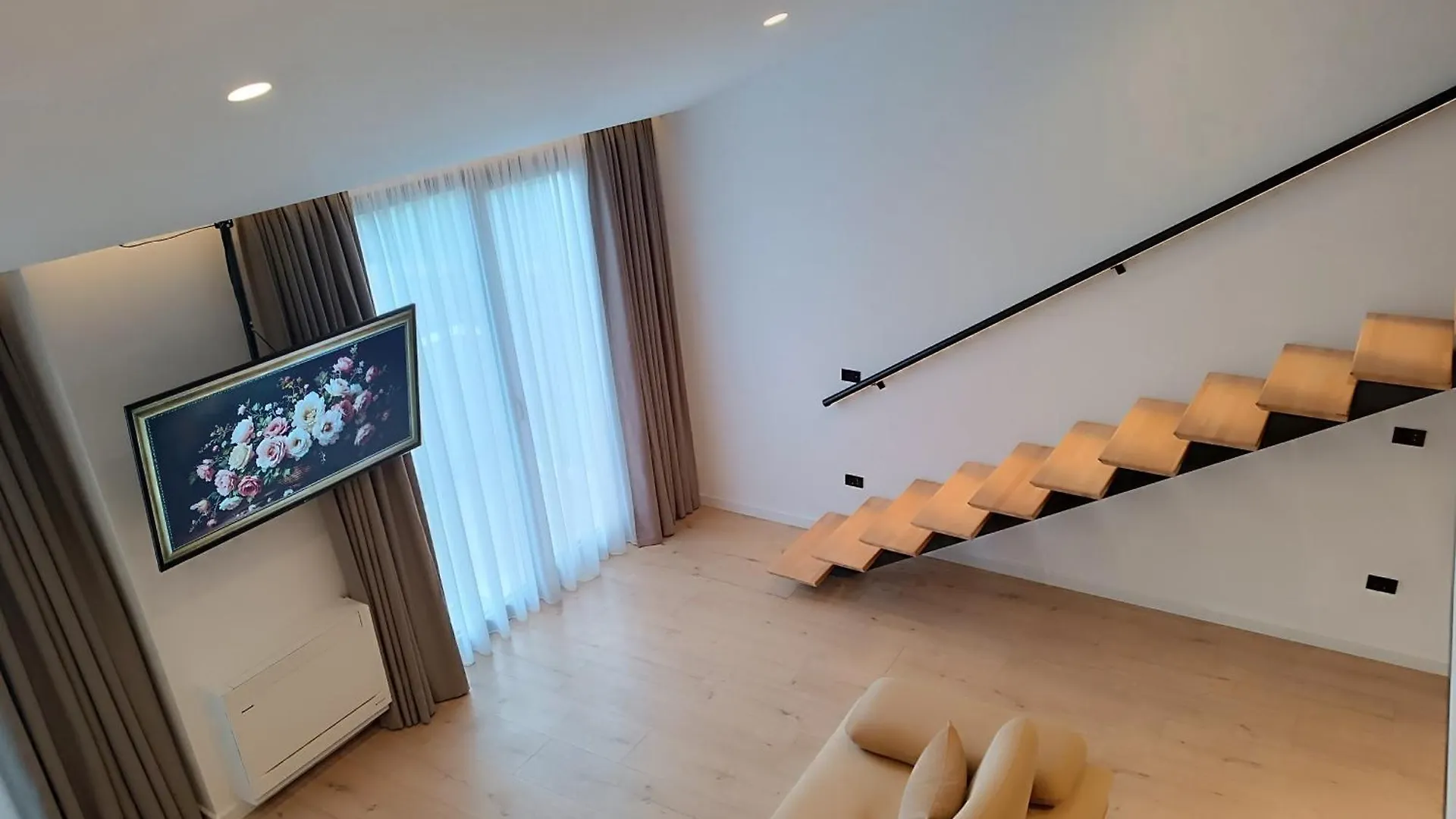 Apartment Tirana Sunset Retreat Stylish Loft By The Lake Park