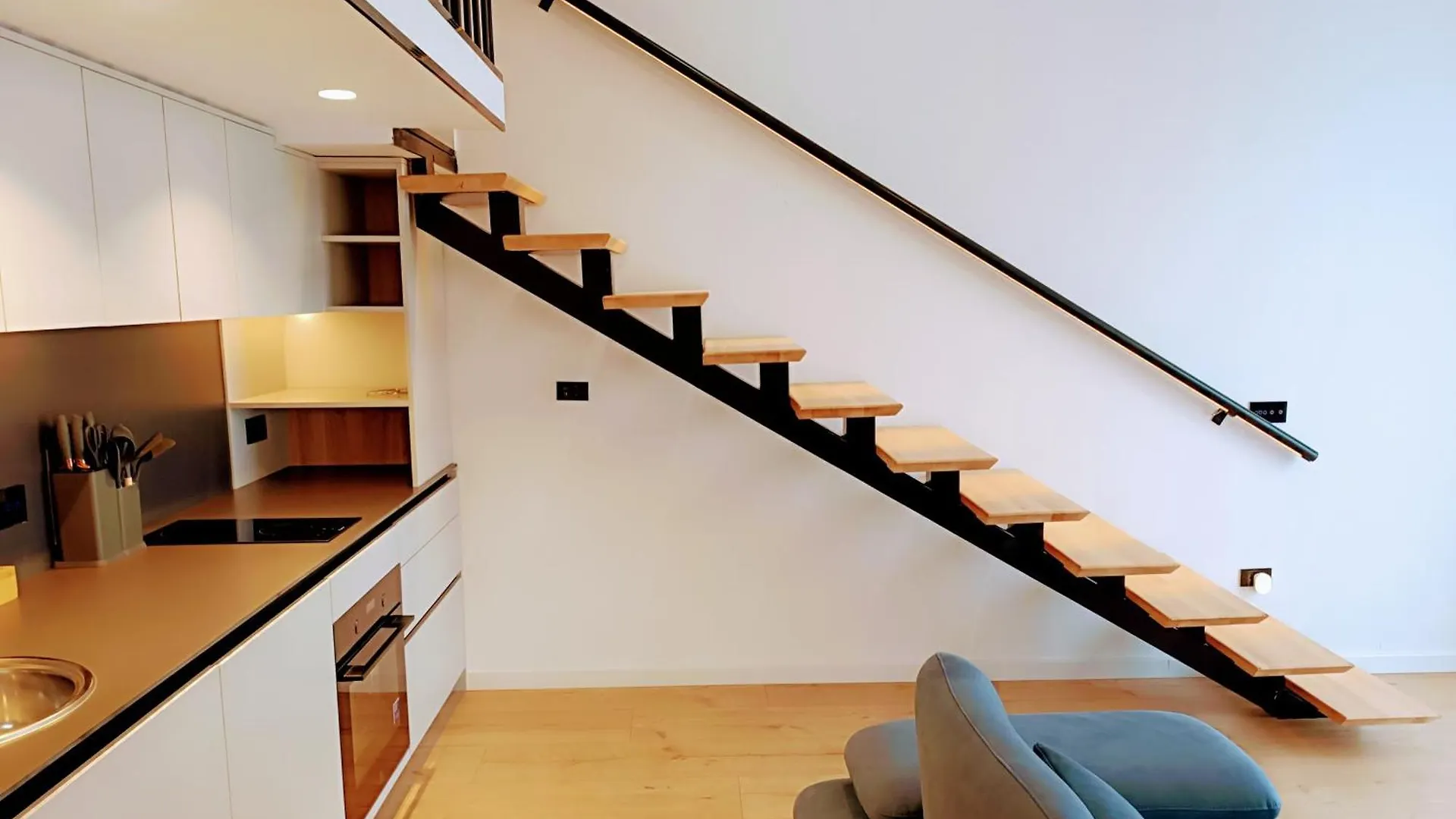 Apartment Tirana Sunset Retreat Stylish Loft By The Lake Park