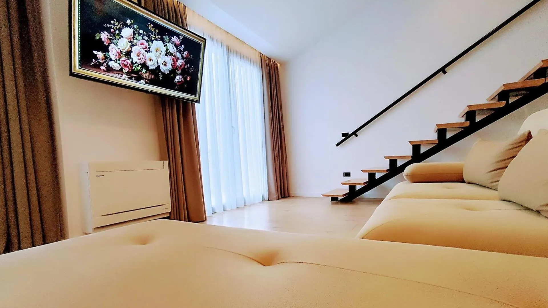 Apartment Tirana Sunset Retreat Stylish Loft By The Lake Park