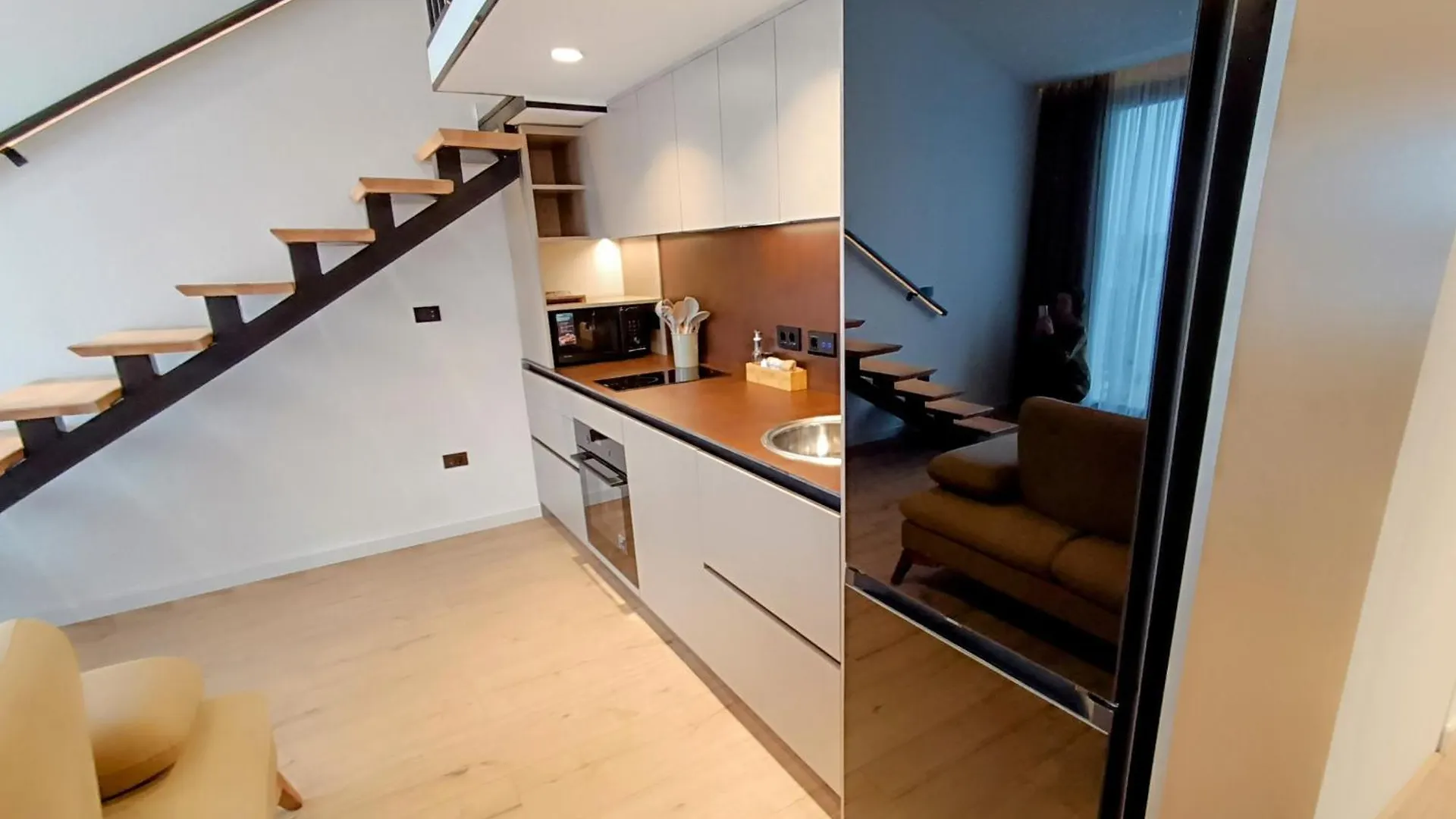 Apartment Tirana Sunset Retreat Stylish Loft By The Lake Park