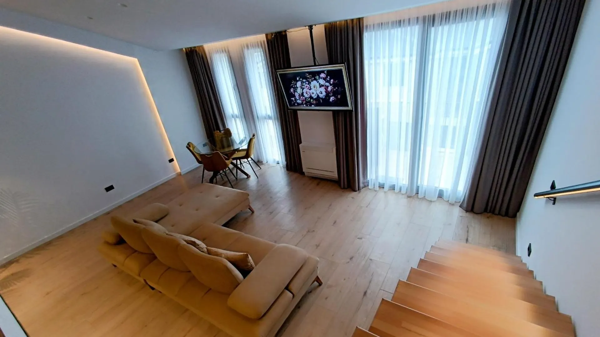 Tirana Sunset Retreat Stylish Loft By The Lake Park Albania