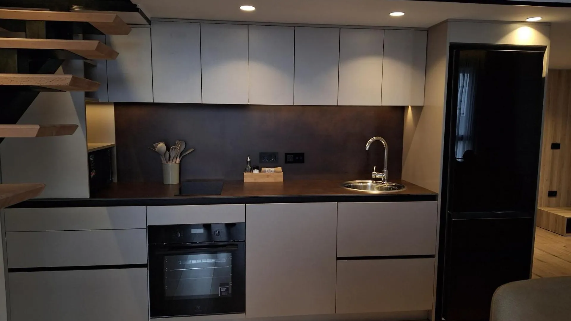 Tirana Sunset Retreat Stylish Loft By The Lake Park Apartment