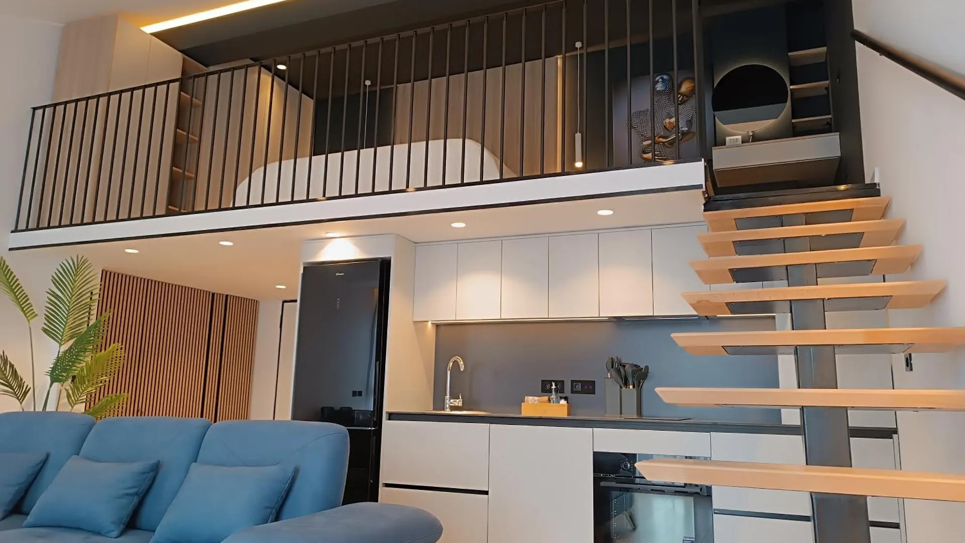 Apartment Tirana Sunset Retreat Stylish Loft By The Lake Park